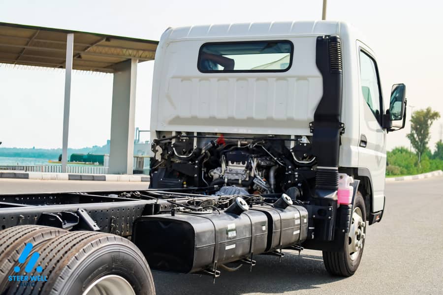 Export from Dubai - Mitsubishi Canter Long Chassis 16ft 2026 | 3.0L Turbo DSL | Euro 5 GCC 19