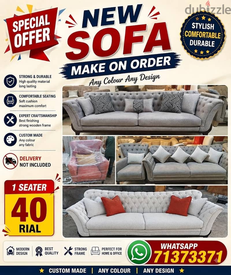special offer new sofa make on order. pls check details 1