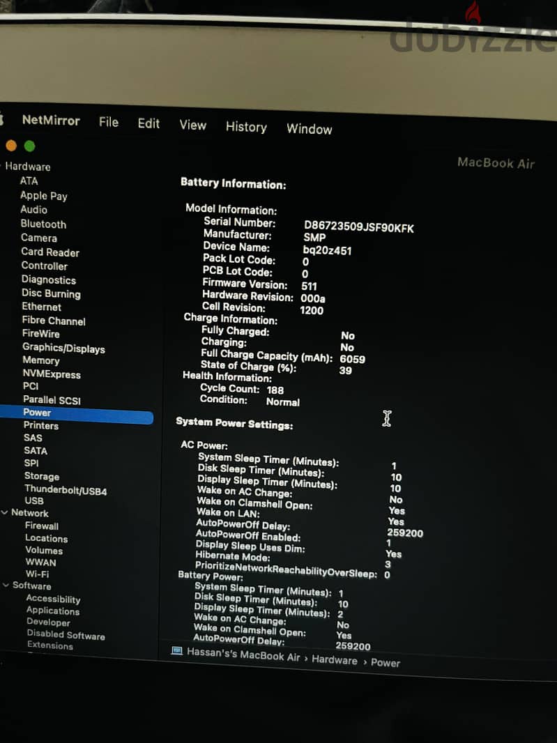 MacBook air 2017 13 inch 8