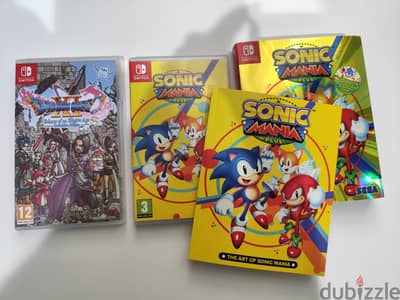 Octopath Traveler + Dragon Quest + Sonic Mania