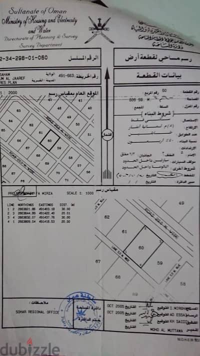 Land in SAHAM for sale