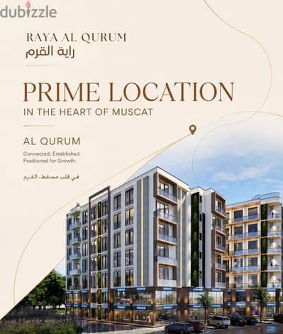 Freehold 1-Bedroom with 2 Balconies Apartment in Raya Al Qurum – 3-Year Payment Plan