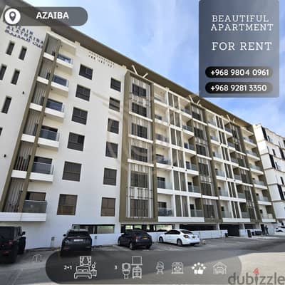 AZAIBA | LUXURY 2+1 BR APARTMENT AVAILABLE FOR RENT