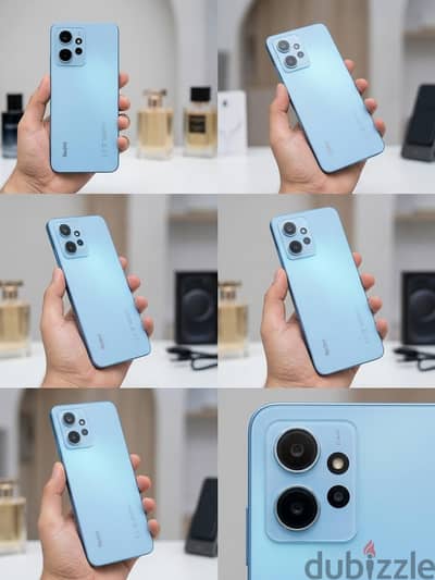 Xiaomi Mi 12 حالة جيدة جدا + حماية قوية + كفر هاتف ازرق ممتاز