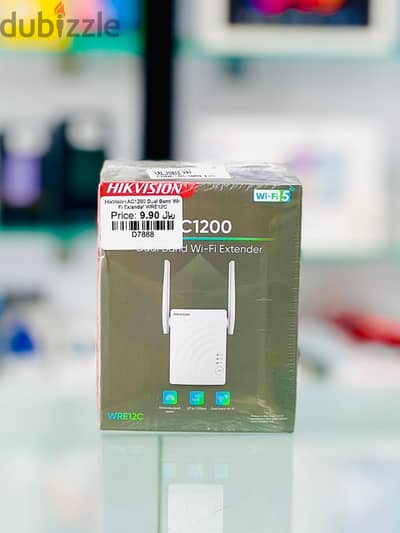 Brand New Hikvision AC1200 Extender in Oman | Wireless Connectivity