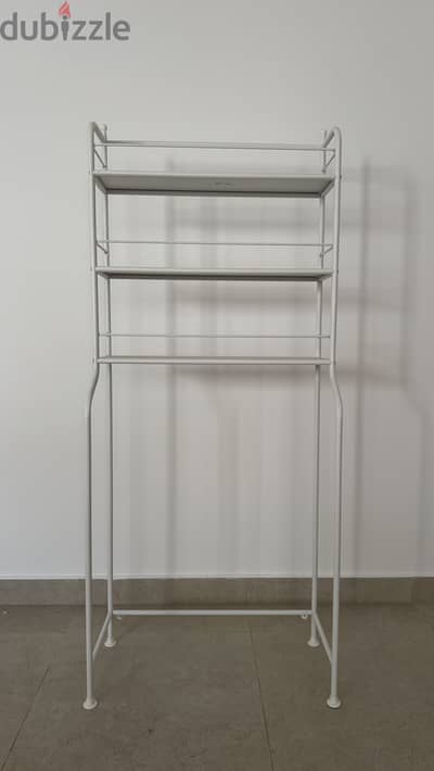Metal shelving unit | Bathroom | Storage