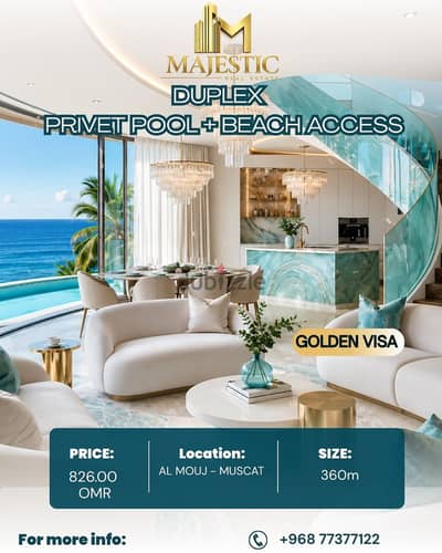 VISTAL – AL MOUJ MUSCAT 3-BEDROOM LUXURY DUPLEX
