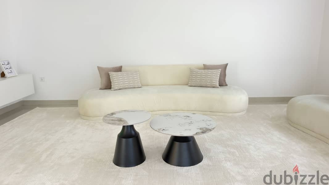 Modern curved couch 1