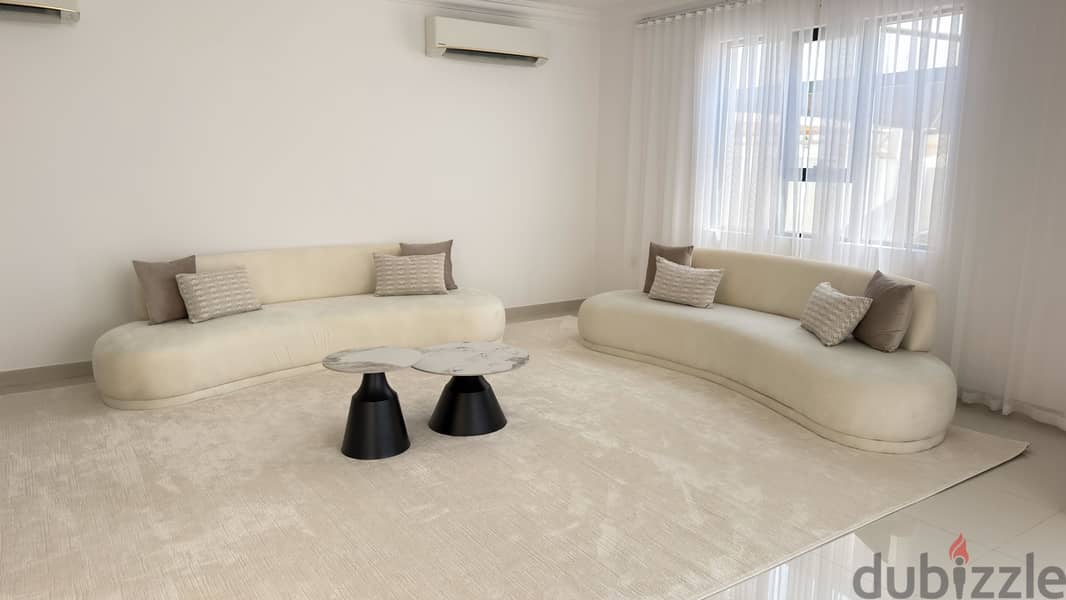 Modern curved couch 2