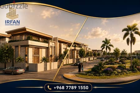 Two-bedroom freehold gated unit in the best location of Sultan Haitham City