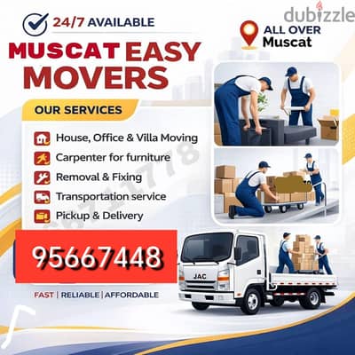 Movers & Packers House shifting office shifting transport service oman