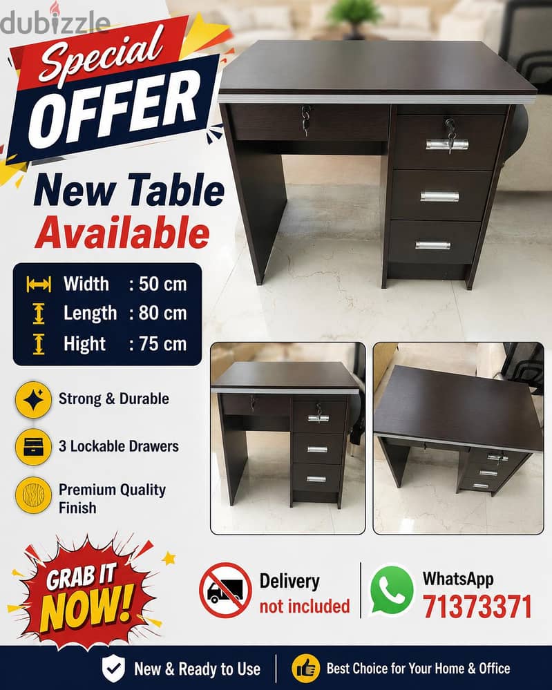 New study table available. all r not same price 4