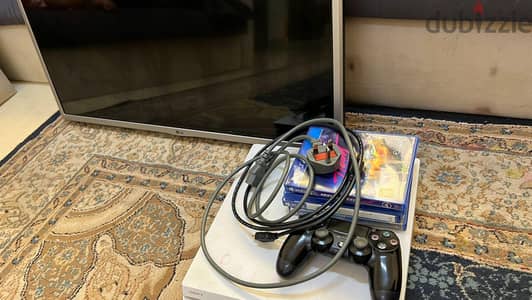 للبيع ps4 pro وتلفزيون LG
