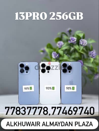 iPhone 13 Pro 256GB battery 90% above amazing condition best price