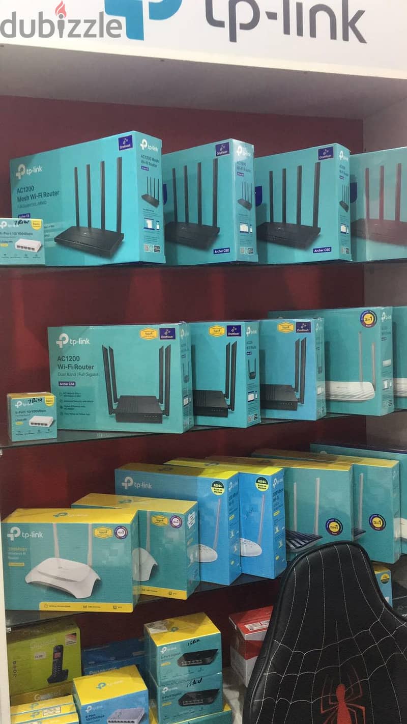 TPLink router range extender selling configuration & cable pulling 3
