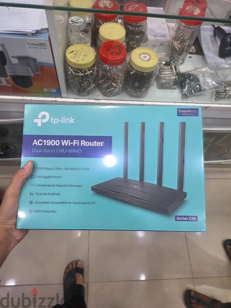 TPLink router range extender selling configuration & cable pulling 2