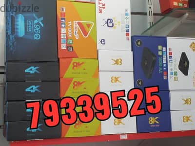 new WiFi android TV box all international live TV channel one year
