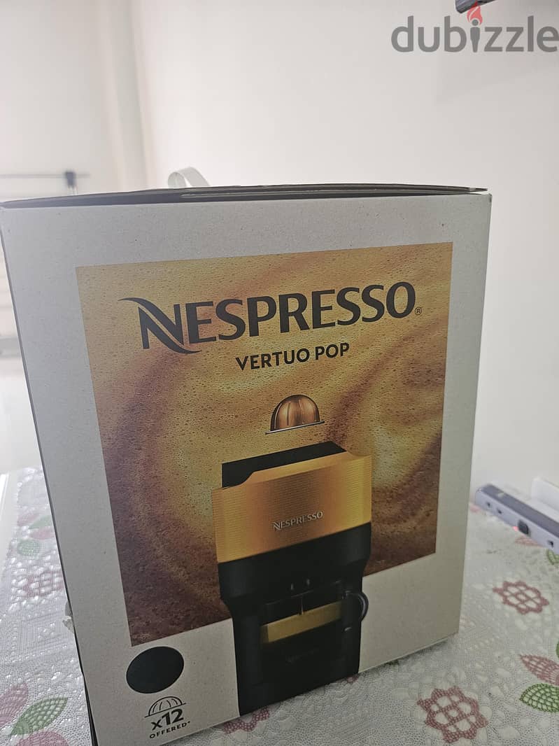 brand new Nespresso VERTUO POP 1
