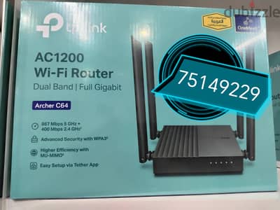 TPLINK ROUTER DUAL BAND Wi-Fi