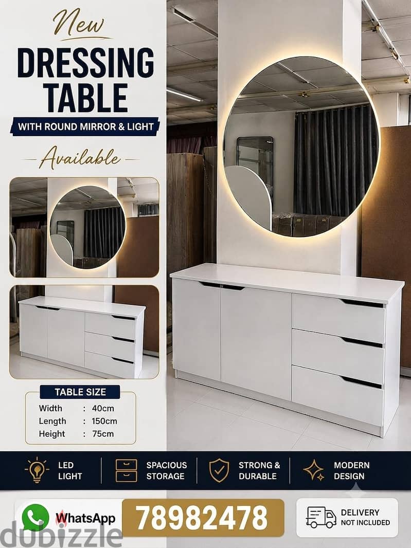 Special Offer –modren dressing table displays piece 3