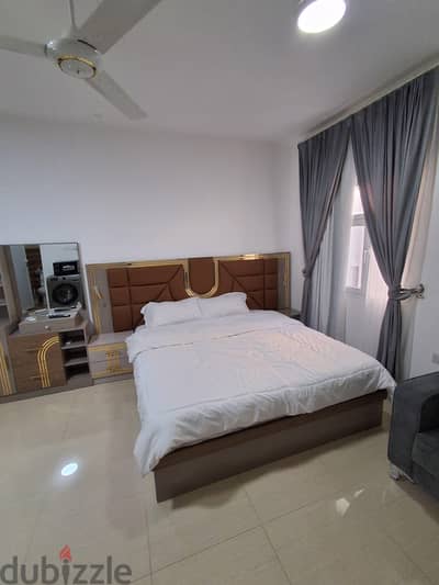 Aziba only room bathroom fully furnished including bill for rent