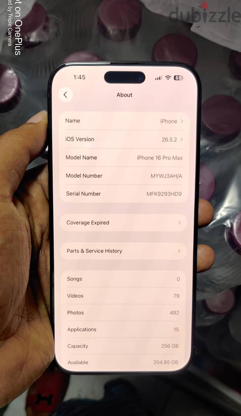 Apple - iPhone 16 Pro Max call- 94378706 3
