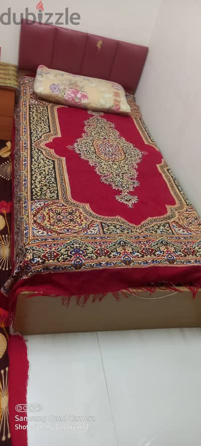 Single Bed with Mattress