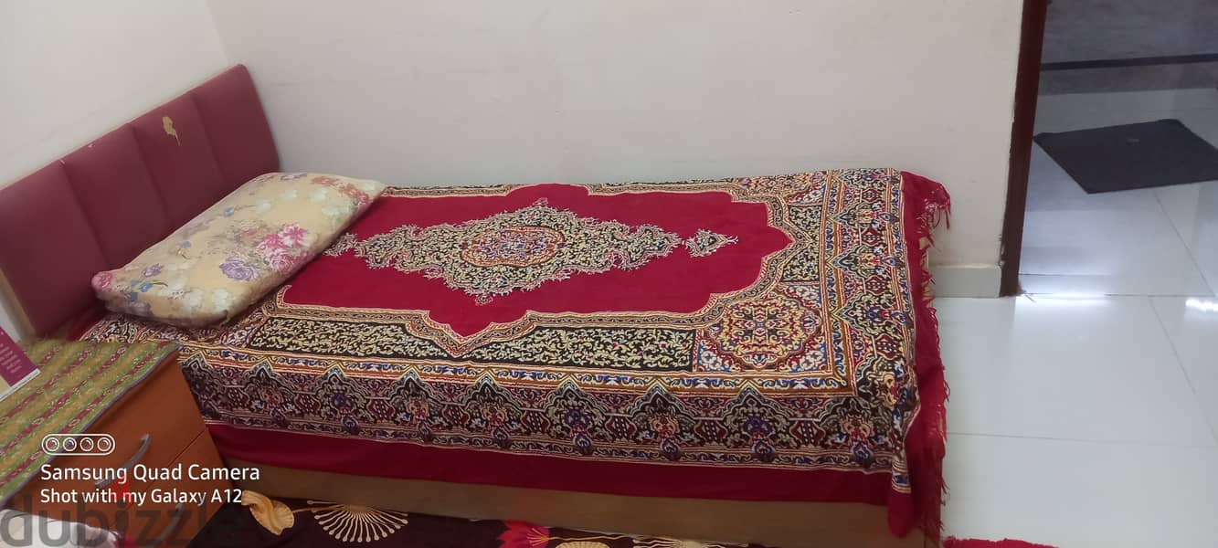 Single Bed with Mattress 1
