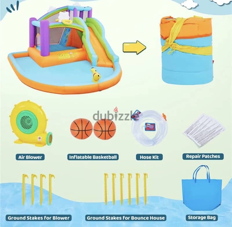 Inflammable indoor or outdoor play ground 1