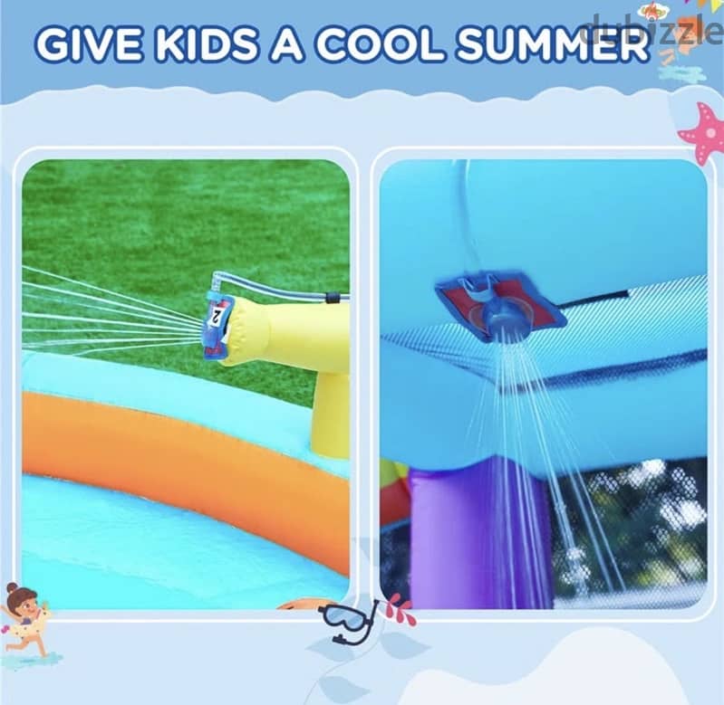 Inflammable indoor or outdoor play ground 7