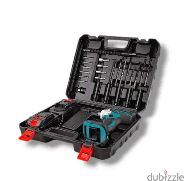 DeniX 21V Cordless Impact wrench Set (600N. m) 1