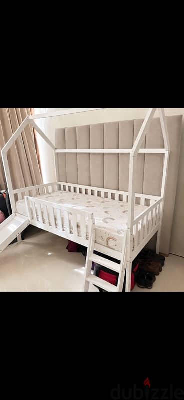 children’s bed with mattress