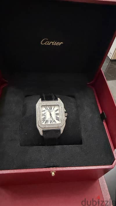 Cartier santos size M full set