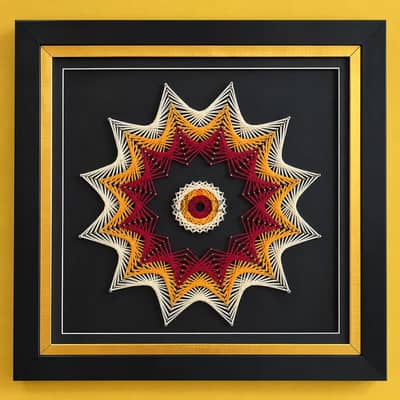 Handmade String/Thread Art