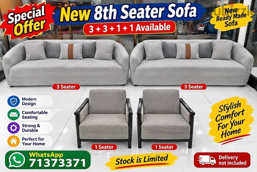 special Offer New sofa 8th seater available. . 2