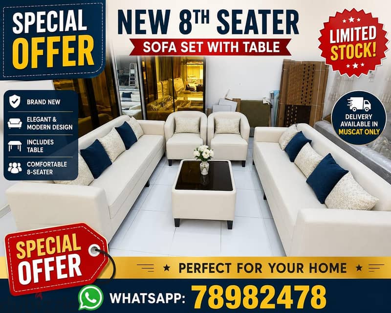 special Offer New sofa 8th seater available. . 4