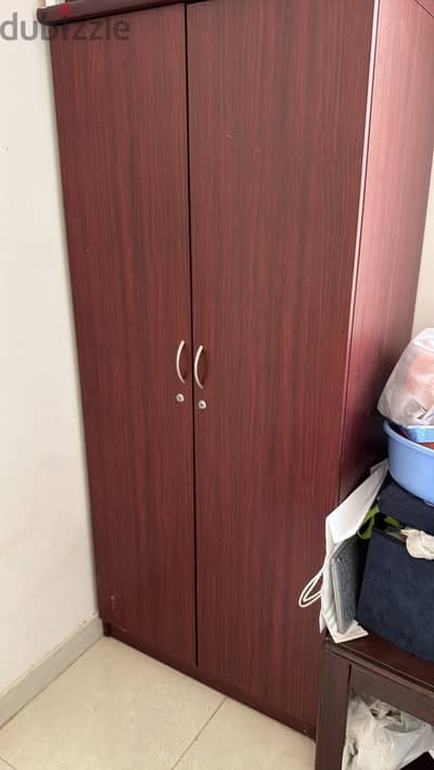 Single bed and cupbaord looks like new