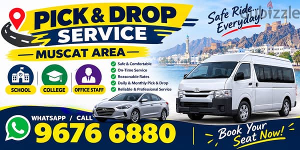 Pick and drop available