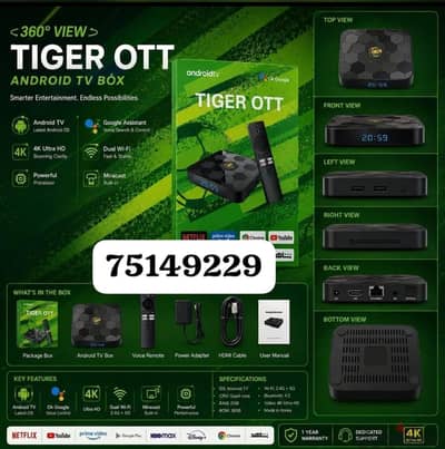 New model 4k Ott android TV box, dual band WiFi, world i am