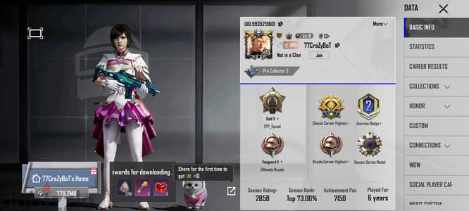 Pubg mobail id sell