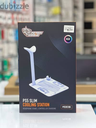Brand New Porodo PS5 Slim Cooling Station in Oman | Controller
