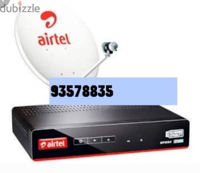 dish tv LED receiver Lnb fixing dish technician