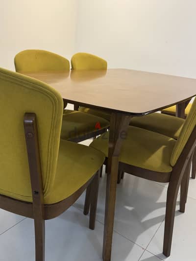 Dinning table 6 seaters , طاولة طعام ٦ كراسي