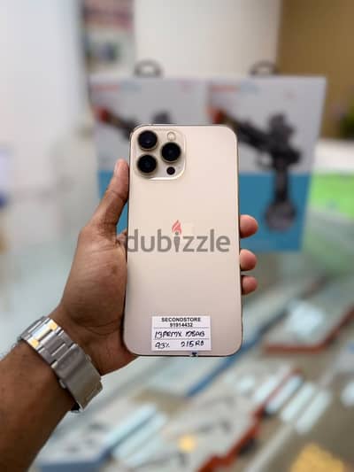 Apple - iPhone 13 Pro Max 128 GB - ايفون - Nice condition device