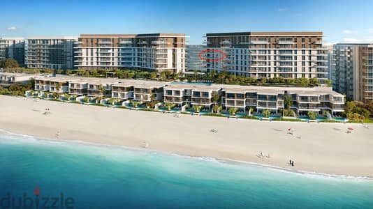Azura Beach Ocean + Marina view 2 Bedroom corner unit! Freehold & GCC