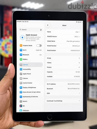 Used iPad 9th Gen in Oman | 10.2 Inch Display