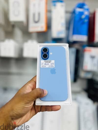 Apple - iPhone 17 -256 GB - Box piece- Good phone ايفون
