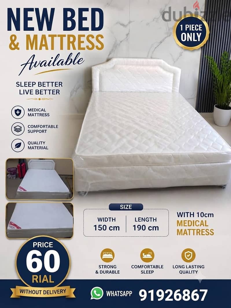 special Offer New bed with mattress avaliable. 2