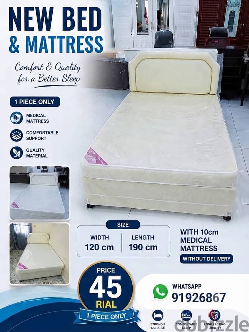 special Offer New bed with mattress avaliable. 3
