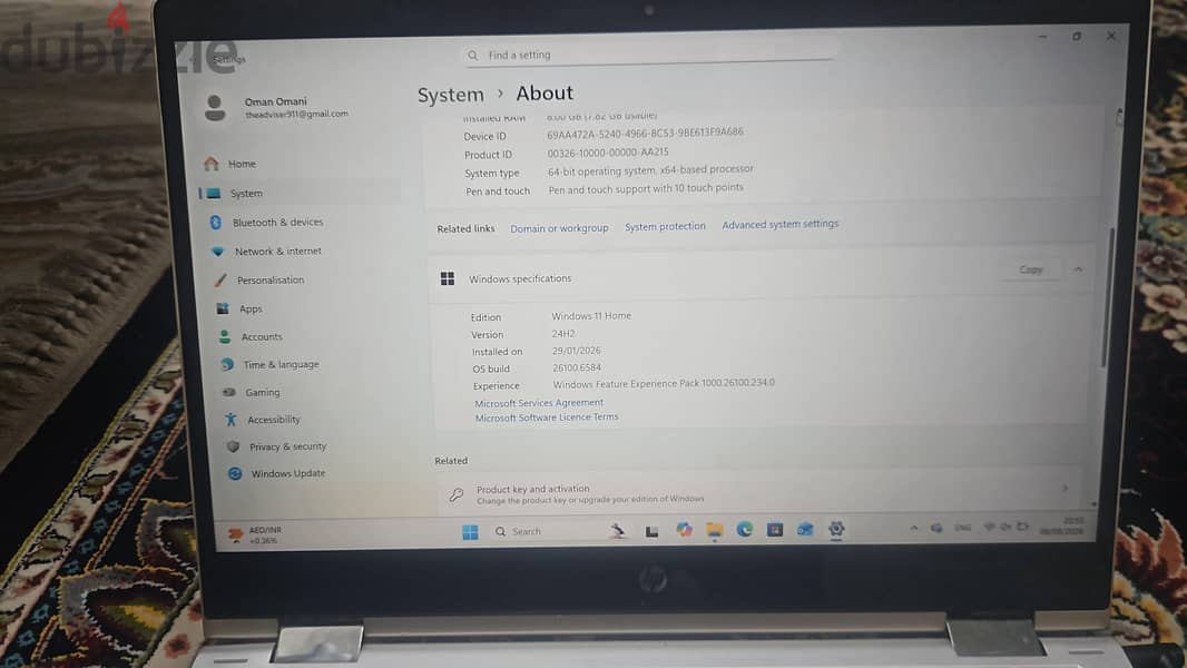 hp laptop 4